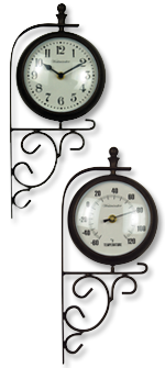 Evesham Clock & Thermometer
