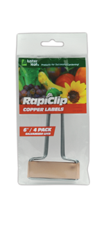 861 4 Copper Plant Labels